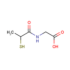 N-(2-mercaptopropionyl)glycine