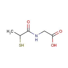 N-(2-mercaptopropionyl)glycine