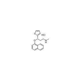 (S)-N,N-Dimethyl-3-(naphthalen-1-yloxy)-3-(thiophen-2-yl)propan-1-amine hydrochloride