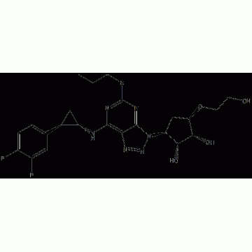 (1R,2R,3S,5R)-3-[7-[[(1S,2R)-2-(3,4-Difluorophenyl)cyclopropyl]amino]-5-(propylthio)-3H-1,2,3-triazo