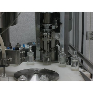 ZHS-50 Perfume Filling Cap Pressing Machine  