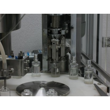 ZHS-50 Perfume Filling Cap Pressing Machine