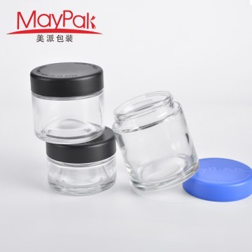 Custom 30ml 60ml 90ml 120ml Childproof Empty Glass Weed Packaging -Maypak