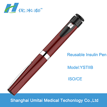 Insulin injection pen with 3mL cartridge dose increment 60 IU