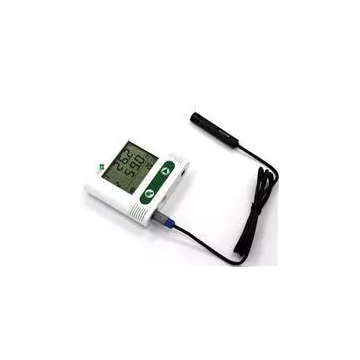External probe temperature & humidity data logger 