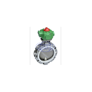 double flanged butterfly valve