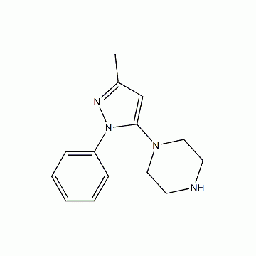 1-(3-Methyl-1-phenyl-5-pyrazolyl)piperazine