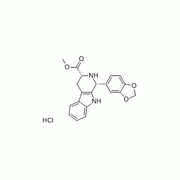 (1R,3R)-9H-pyrido[3,4-B]indole-3-carboxylic acid, 1,2,3,4-tetrahydro-1-(3,4-methylenedioxyphenyl), m