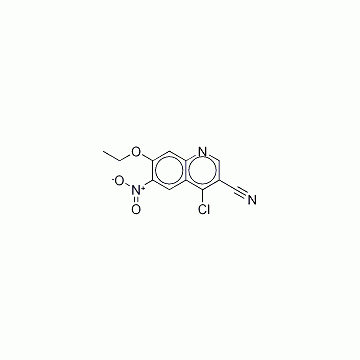 4-Chloro-3-cyano-7-ethoxy-6-nitroquinoline