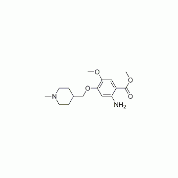 Methyl 2-aMino-5-Methoxy-4-(1-Methylpiperidin-4-ylMethoxy)benzoate