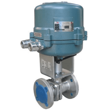 Explosion-proof type O electric ball valve