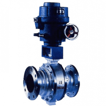 Electric floating ball valve