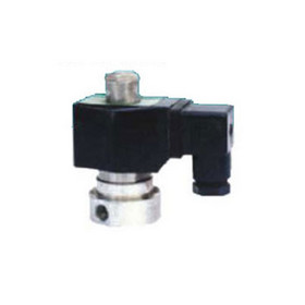 Small-diameter direct-acting solenoid valve