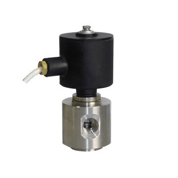 High pressure solenoid valve