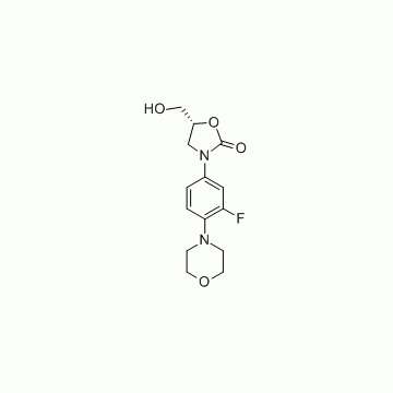  (5R)-3-(3-Fluoro-4-(4-morpholinyl)phenyl)-5-hydroxymethyl-2-oxazolidione