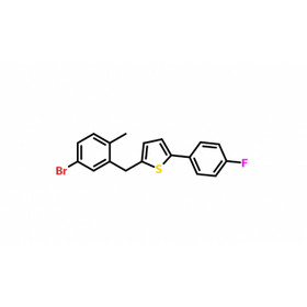 2-(5-BroMo-2-Methylbenzyl)-5-(4-fluorophenyl)thiophene