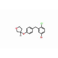 Furan, 3-[4-[(5-broMo-2-chlorophenyl)Methyl]phenoxy]tetrahydro-, (3S)-