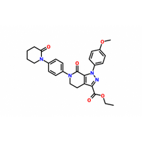 1-(4-Methoxyphenyl)-7-oxo-6-[4-(2-oxopiperidin-1-yl)phenyl]-4,5,6,7-tetrahydro-1H-pyrazolo[3,4-c]pyr