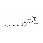 N-(1-hydroxy-2-(hydroxymethyl)-4-(4-octylphenyl)butan-2-yl)acetamide