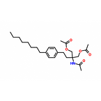 diethyl 2-acetamido-2-(4-octylphenethyl)malonate