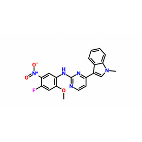 N-(4-fluoro-2-Methoxy-5-nitrophenyl)-4-(1-Methylindol-3-yl)pyriMidin-2-aMine