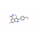 4-(8-fluoro-6-oxo-3,4,5,6-tetrahydro-1H-azepino[5,4,3-cd]indol-2-yl)benzaldehyde