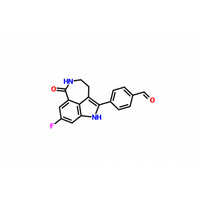 4-(8-fluoro-6-oxo-3,4,5,6-tetrahydro-1H-azepino[5,4,3-cd]indol-2-yl)benzaldehyde