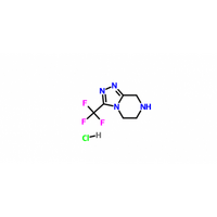 3-(Trifluoromethyl)-5,6,7,8-tetrahydro-[1,2,4]triazolo[4,3-a]pyrazine hydrochloride