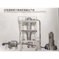 DF continuous spray drying granulation for production line