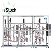 THREE STAGE YMD-1S 5" 3 STAGE WIPED FILM DISTILLATION SYSTEM 5-12L/H YMD-1S