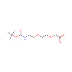 2,2-Dimethyl-4-oxo-3,8,11-trioxa-5-azatridecan-13-oic acid