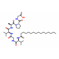 Glycine, N-(1-oxohexadecyl)-L-valylglycyl-L-valyl-L-alanyl-L-prolyl-