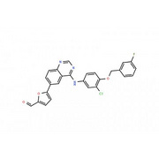 5-(4-((3-Chloro-4-((3-fluorobenzyl)oxy)phenyl)amino)quinazolin-6-yl)furan-2-carbaldehyde