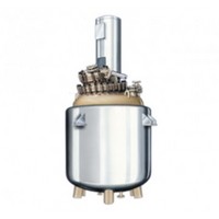 glass lined reactor with stainless steel outer surface