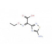 (2Z)-(ethoxyimino)-2-(5-amino-1,2,4-thiadiazol-3-yl)-acetic acid