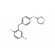(3S)-3-[4-[(5-Bromo-2-chlorophenyl)methyl]phenoxy]tetrahydro-furan