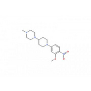 1-(1-(3-methoxy-4-nitrophenyl)piperidin-4-yl)-4-methylpiperazine
