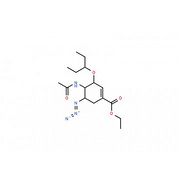 1-Cyclohexene-1-carboxylic acid,4-(acetylamino)-5-azido-3-(1-ethylpropoxy)-, ethyl ester, (3R,4R,5S)