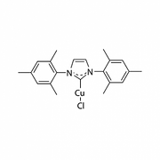 Chloro[1,3-Bis(2,4,6-trimethylphenyl)imidazol-2-ylidene]copper(I)