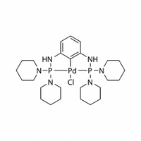 [2,6-Bis[(di-1-piperidinylphosphino)amino]phenyl]palladium(II) chloride