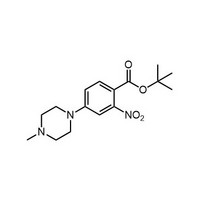 tert-butyl 4-(4-methylpiperazin- 1-yl)-2-nitrobenzoate