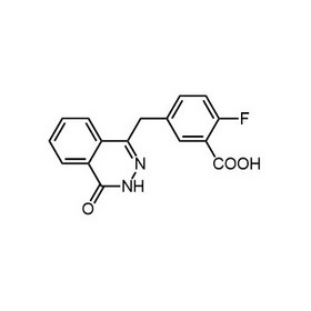 2-fluoro-5-((4-oxo-3,4- dihydrophthalazin-1- yl)Methyl)benzoic acid