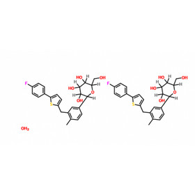 Canagliflozin hemi-hydrate