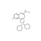 7-chloro-5-dimorpholin-4-ylphosphoryloxy-N-methyl-3H-1,4-benzodiazepin-2-amine