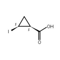 Cyclopropanecarboxylic acid,2-iodo-,(1S,2S)-  