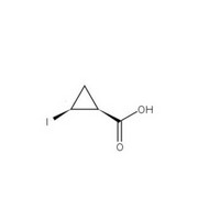 (cis)2-iodocyclopropanecarboxylic acid