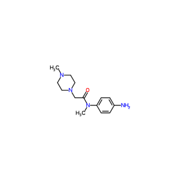 N-(4-aminophenyl)-N-methyl-2-(4-methylpiperazin-1-yl)acetamide