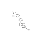 (S)-tert-butyl (4-(5-(3-cyano-4-isopropoxyphenyl)-1,2,4-oxadiazol-3-yl)-2,3-dihydro-1H-inden-1-yl)(2