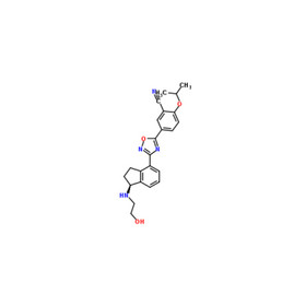 RPC-1063; (S)-5-(3-(1-((2-hydroxyethyl)amino)-2,3-dihydro-1H-inden-4-yl)-1,2,4-oxadiazol-5-yl)-2-iso