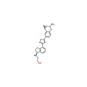 RPC-1063; (S)-5-(3-(1-((2-hydroxyethyl)amino)-2,3-dihydro-1H-inden-4-yl)-1,2,4-oxadiazol-5-yl)-2-iso